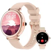 Smart Watch for Women with Answer/Make Call,1.27" HD Waterproof Smartwatch wi