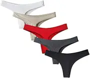 [Avondii] Women's Cotton G-String Hipster Underwear Thong Underwear Set