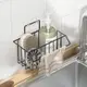 不銹鋼水槽瀝水架廚房洗碗池水池置物架家用上方碗筷收納架碗碟