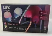 LIFX Smarter Light Starter Kit 2 800lm Bulbs + 40" Lightstrip RGB WIFI