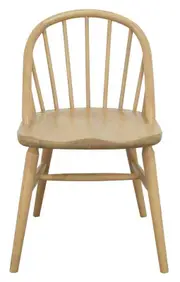 Vera Solid Oak Dining Chair - Set of 2 (Natural)