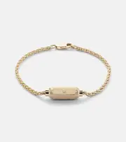 [Marie Lichtenberg] Marie Lichtenberg Coco Micro 18kt gold bracelet with diamonds One Size gold