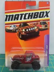 Matchbox 2009 MBX 4x4 Jeep 71/75 Panthera Trackers Animal Print Red