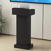 Lectern Podium Stand, Lectern Podium Stand,Lectern Podium Stand,Floor Podium for Churches, Heavy Duty School Stand, Multipurpose Floor Standing Pulpits with Storage, Restau,