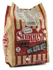 Snappy Movie Theater Butter Microwave Popcorn 3.5 oz 48 Pack