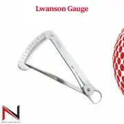 Dental Iwanson Crown Thickness Gauge Measuring Spring Caliper Lab Instruments