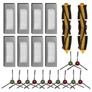 Brush Filter Accessories Replacement Parts Set, Main Brushes For Deebot T8 N8 Ozmo 950 920 Replacem