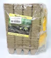 480 Cells Seed Starter Kit 40 Trays Value Pack x12ea Biodegradable Seedling Pots
