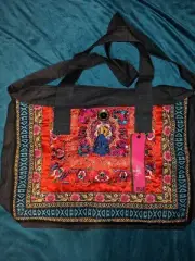 Miya embroidered tote bag, new with tags