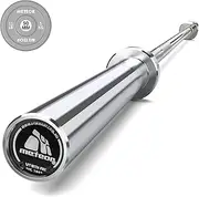 METEOR Olympic Barbell - Weightlifting, Dumbbell, Tricep, Ez Curl Bar - 20kg, 50mm Olympic Bar