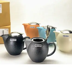 【春氛茶舖】日本ZERO JAPAN 日式茶壺350ml「美濃燒」「不銹鋼壺蓋」「多色可選」「cierto」