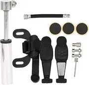 Bicycle Pump,Mini Bike Pump,120PSI Tire Inflator Repair Kit,Bike Tire Inflator Cycling, Repair Tools