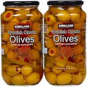 Kirkland Sinature Spanish Queen Olive (2 x 595 g), 1190 g