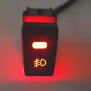 Fog Light On/Off Switch Plug Red LED Push Button For 2012-2015 TY Toyota Tacoma (for: Toyota)