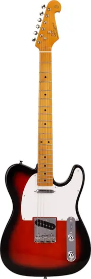 Essex Vintage VET50TS Electric Guitar 2 Tone Sunburst with Bag & DVD