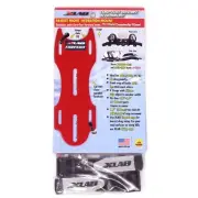 XLAB Torpedo Aluminum TT Triathlon Bicycle Water Bottle Cage Aerobar Mount Red