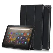Case for Amazon Fire HD 10 2023 10.1inch Tablet Cover,Lightweight Trifold Black