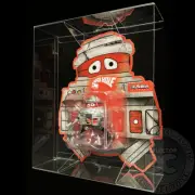 DEFLECTOR DC® The Black Hole BOB ReAction Figures DISPLAY CASE