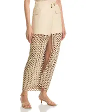 Nonchalant Label Kallan Leather Skirt