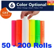 FLUORO FLURO PRICING PRICE TAG GUN LABEL ROLLS MX5500 PINK YELLOW GREEN ORANGE
