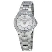 TechnoMarine 713004 Sea Pearl White Dial Diamond Stainless Steel Ladies Watch