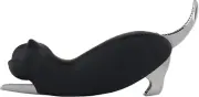 Truezoo Allie the Black Cat Double Hinged Corkscrew, Novelty Wine Key, Waiter