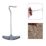 Tent Peg Nail Puller Tool Steel Awning Stakes Hooks Remover Lifter For Camp MU