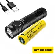 NITECORE E4K 4400 Lumen EDC Flashlight with 5000mAh USB-C Rechargeable Battery