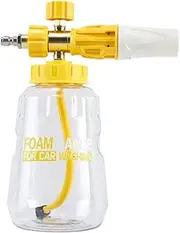 Car Wash Foam Sprayer,1L Hand Lawn Pressure Sprayer - High Pressure Car Washing Pump Spray Bottle for Garden Watering
