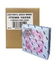 2024 Panini National Treasures WWE Wrestling Hobby 4-Box Case