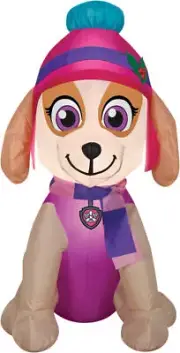 Gemmy 3.5' Skye Paw Patrol Airblown Christmas Inflatable Yard Decor