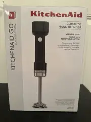 Kitchenaid Go Cordless Hand Blender KHBRV71BM Matte Black