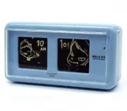 [NEW] Yoshitomo Nara Walk On Flip Table Clock Blue TWEMCO LammFromm Japan F/Ship