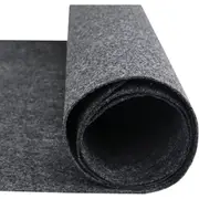 Automotive Grade Felt Fabric Carpet Underfelt Van Lining Marine Deck Restoration - Grey