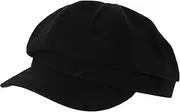 [LIFKOME] Retro Beret Hat for Women Women Beret Hat Decorative Beret Fashion Hat for Artistic Black