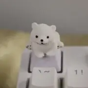 Polar bear Christmas Keycap R4 - 1pc