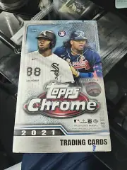 2021 Topps Chrome Baseball Hobby Lite Box
