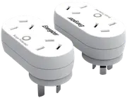 Energizer Power Adaptor with Surge Protection 2 Pack