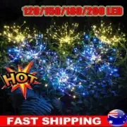 LED Solar Firework Lights Waterproof Outdoor Path Lawn Lamp Garden 2022 NEW