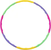 8 Sections Fitness Hula Hoop Children, Adjustable Weight Hula Hoop, Coloured Hula Hoop, Hula Hoop for Children, Removable Fitness Gymnastics Circle Hoop, Wave Model Kiuiom