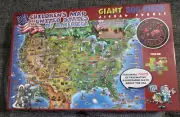 ^Genuine Co Jigsaw Puzzle 500 Children Map of the World VINTAGE COMPLETE sealed