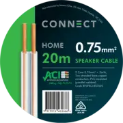 Cable Elect Prepacked Connect 0.75mmx20m Bpspkclr07520