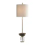 Luxe Metallic Gold Bee Hive Table Lamp | Modern Wasp Nest Organic Shape Crystal