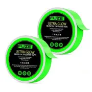 Glow in The Dark Tape — 2 Pack — 60 Ft x 1 Inch of Bright, Rechargeable, &