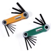 Hex/Allen Key Wrench Metric & SAE Folding 2 Set 17pc-MichaelPro Tool (MP001007)