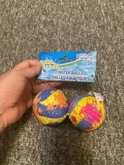 2-Pack 3" New Splash-n-swim Water Balls Grenades! Ages 3+!