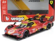 Burago 1 24 Ferrari 499P 50 AF CORSE 24h LE MANS 2024 FUOCO MOLINA NIELSEN Ferra