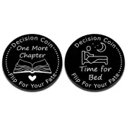One More Chapter Funny Gifts Reading Decision Makers Stocking Stuffers for Ad...