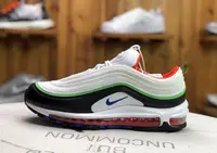 在飛比找Yahoo!奇摩拍賣優惠-Nike Air Max 97 黑白綠 子彈 氣墊 潮色 慢