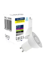 Lucci 6.8W GU10 Globe in Warm White